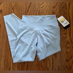 Nike Womens Sky Blue Active wear Leggings Small